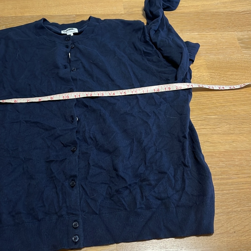 J. crew navy blue cardigan size XXL NEW - Picture 7 of 10